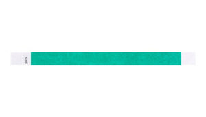 Tyvek 3/4" Wristbands - Solid Colours Pantone Green