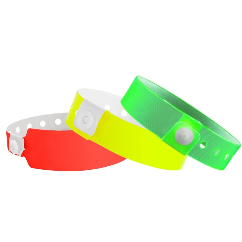 Vinyl Stock Wristbands