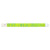 neon yellow tyvek wristband with neon blue cheetah pattern - flat version shown