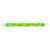 tyvek Wristband with fireworks design on a neon green background - flat version shown