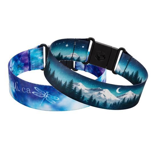 full colour sublimation safety breakaway wristbands