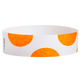 Half Circles Neon Orange