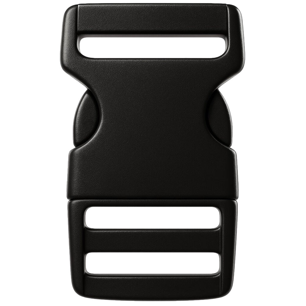 side release buckle for lanyards