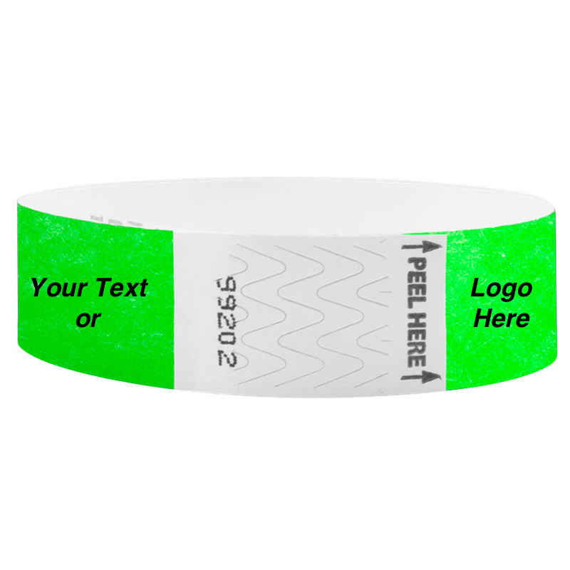 Litter Free Custom - 3/4" Tyvek® Wristbands
