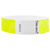 Litter Free Tyvek3-4 Wristband Solid Neon yellow -  round version shown