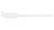 Custom Wide Face Plastic Wristbands  White