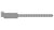 Custom Wide Face Plastic Wristbands  Silver