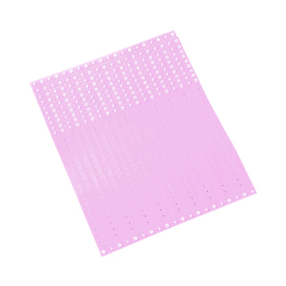 plastic regular wristband in lavender - shown in sheets of 10 