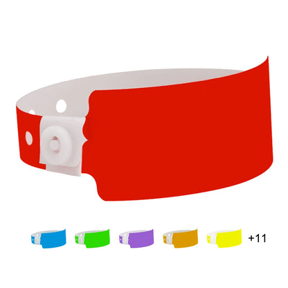 Wide Face - Plastic Wristbands