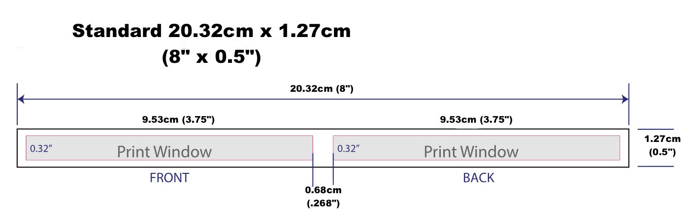 standard silicone artwork template