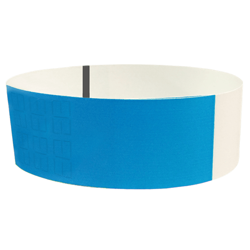thermal wristbands neon blue