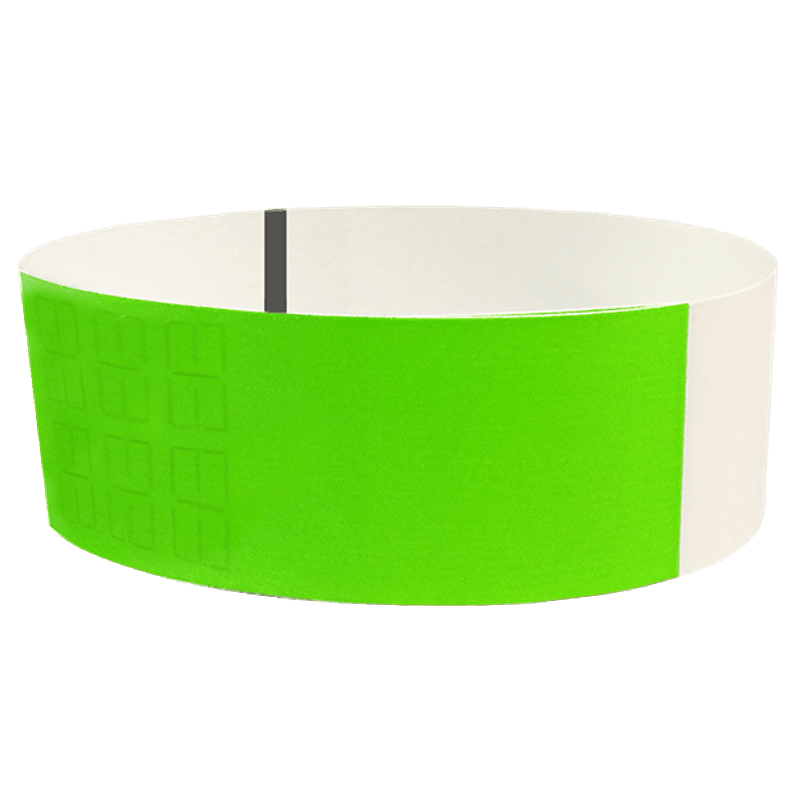 thermal wristbands neon green