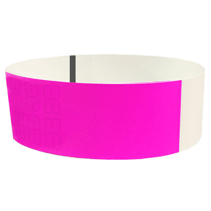 thermal wristbands neon pink
