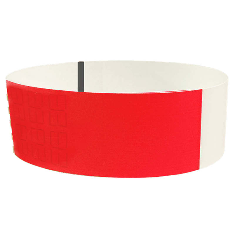 thermal wristbands neon red