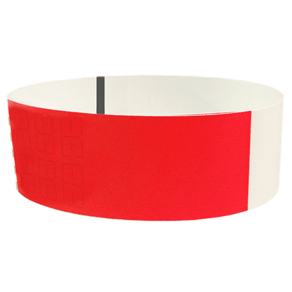 thermal wristbands neon red