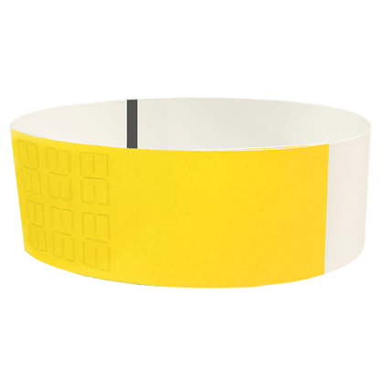 thermal wristbands pantone yellow