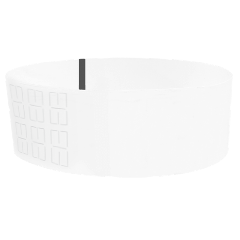 thermal wristbands white