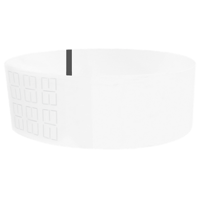 thermal wristbands white