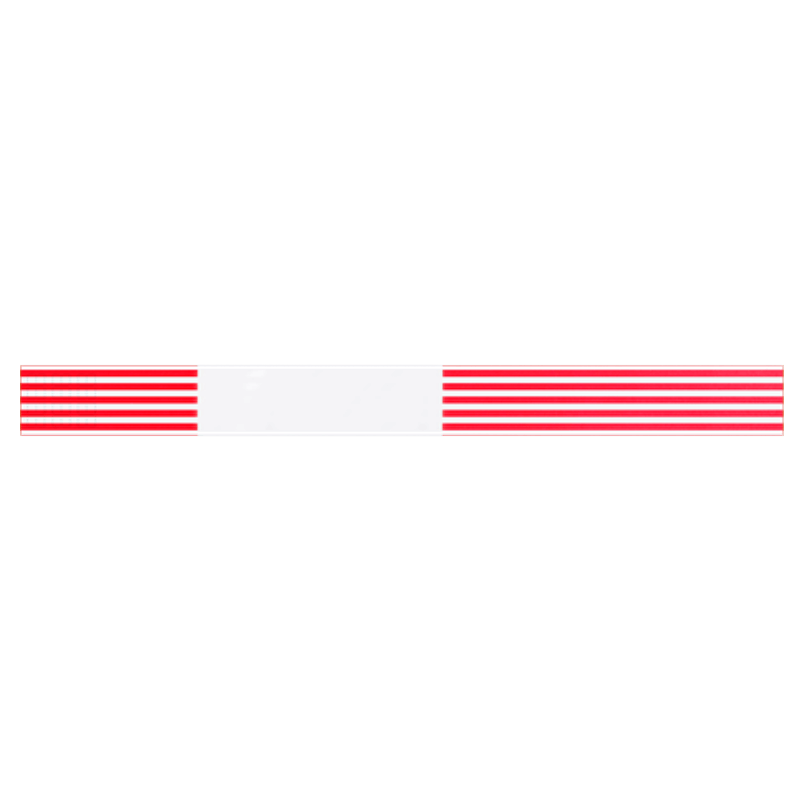 thermal wristbands neon red stripes