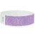 Light Purple wristband with dark purple abstract pattern that looks like a topographic map