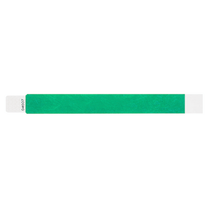 tyvek 1" qwik fit wristbands pantone green