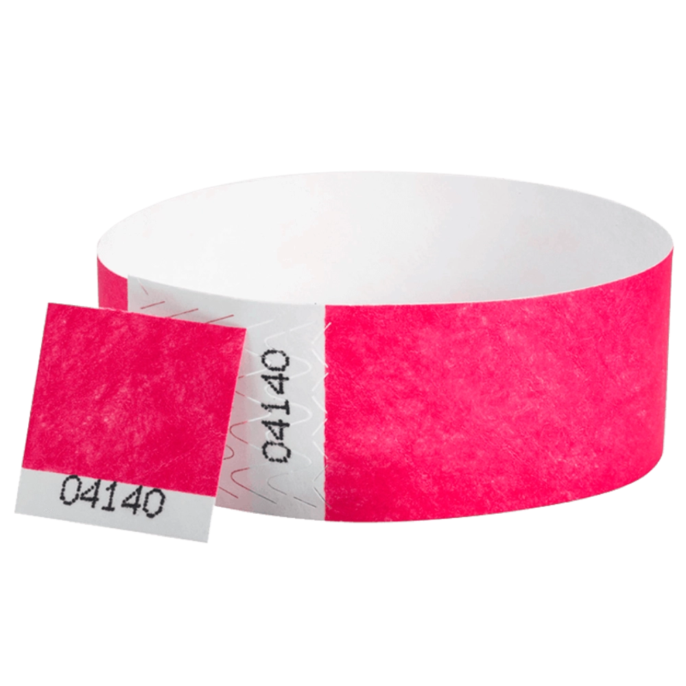 Detachable Stub - 1" Tyvek® Wristbands