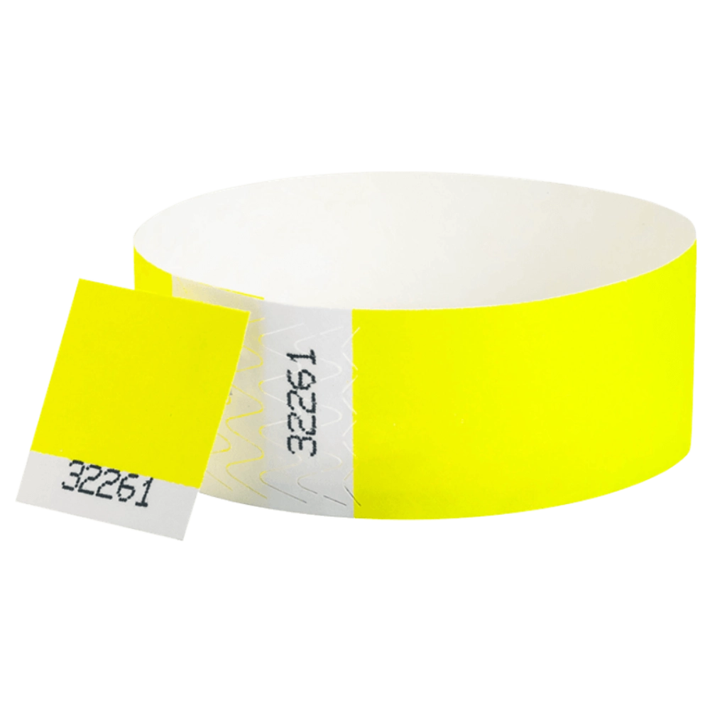 Detachable Stub - 1" Tyvek® Wristbands