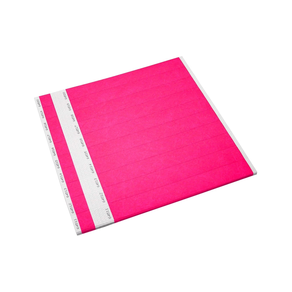 Custom - Detachable Stub - 1" Tyvek® Wristbands