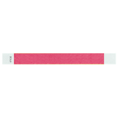 cranberry tyvek 1" solid wristband