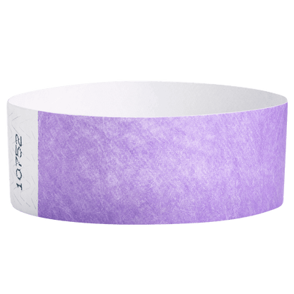 berry tyvek 1" solid wristband