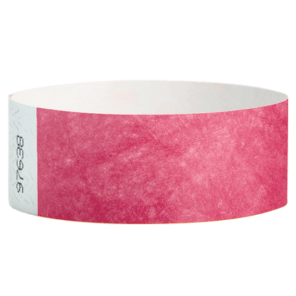 cranberry tyvek 1" solid wristband