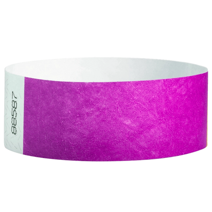 Solid Colours - 1" Tyvek® Wristbands