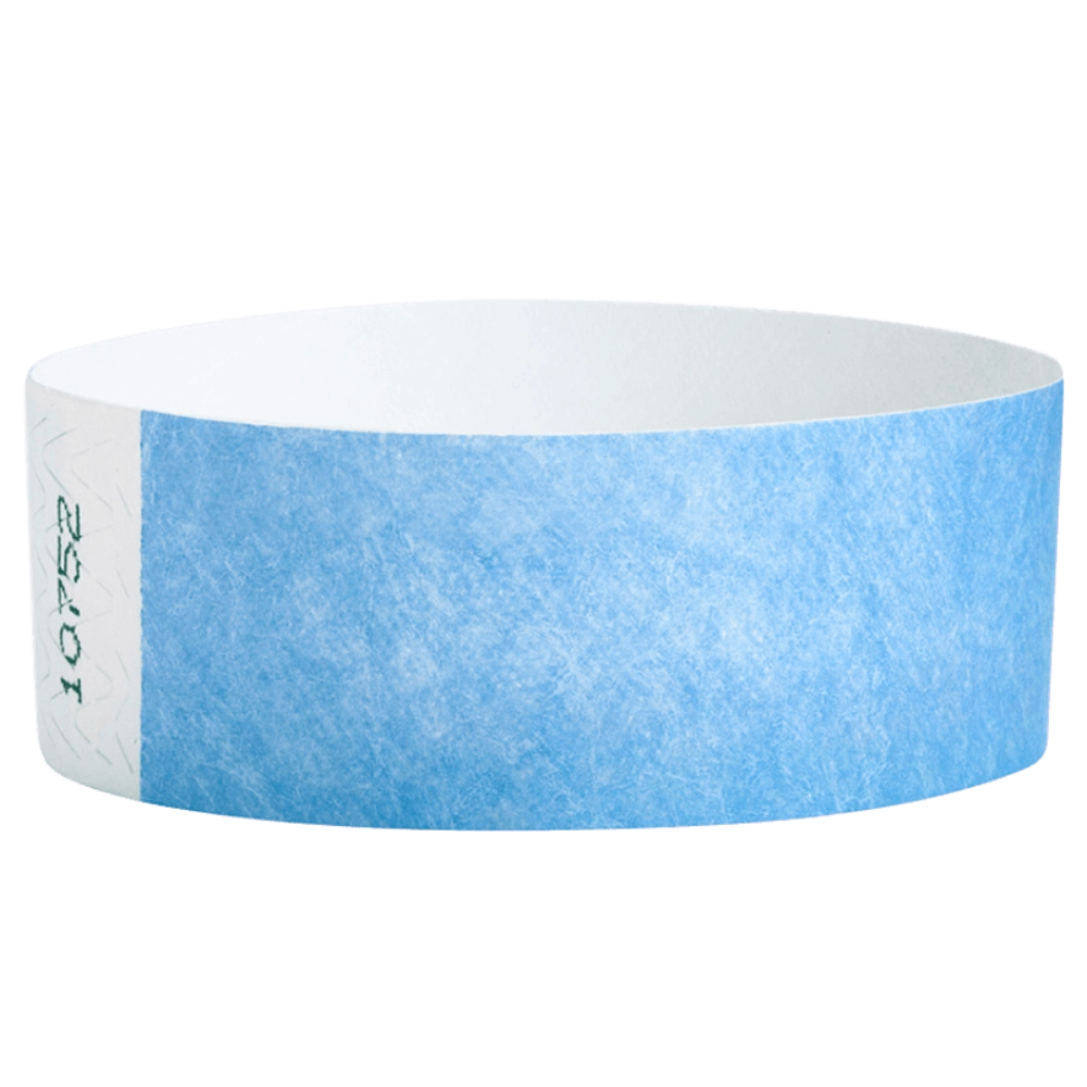 Solid Colours - 1" Tyvek® Wristbands