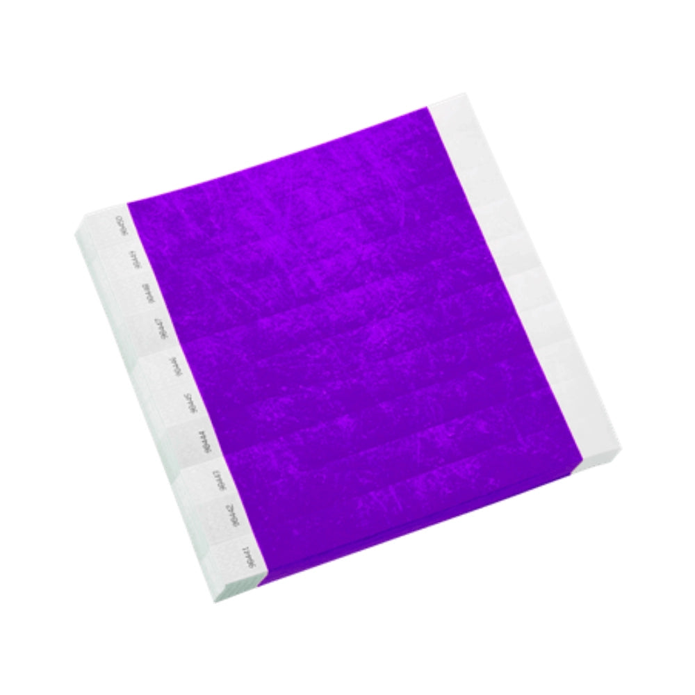 Solid Colours - 1" Tyvek® Wristbands