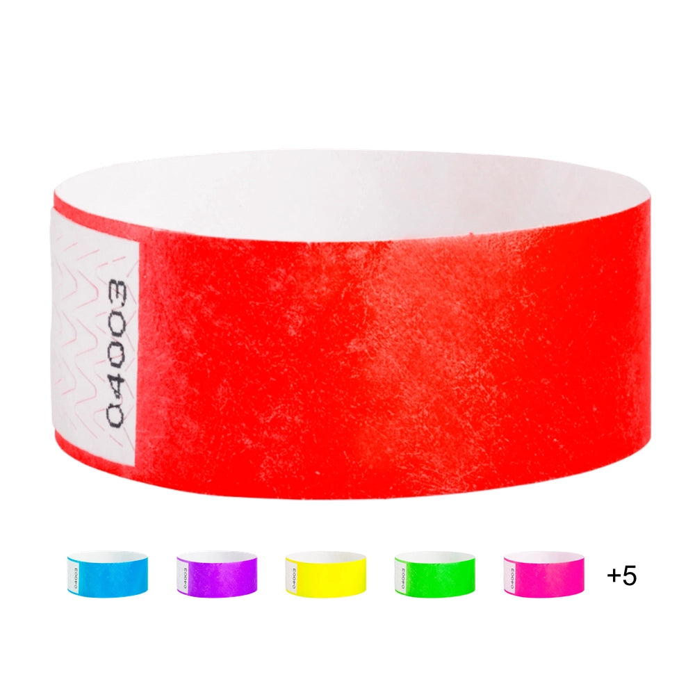 Tyvek 1" qwik fit wristband cover 