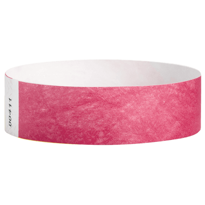 Tyvek3-4SolidCranberryWristband