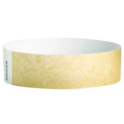 Tyvek3-4SolidGoldWristband