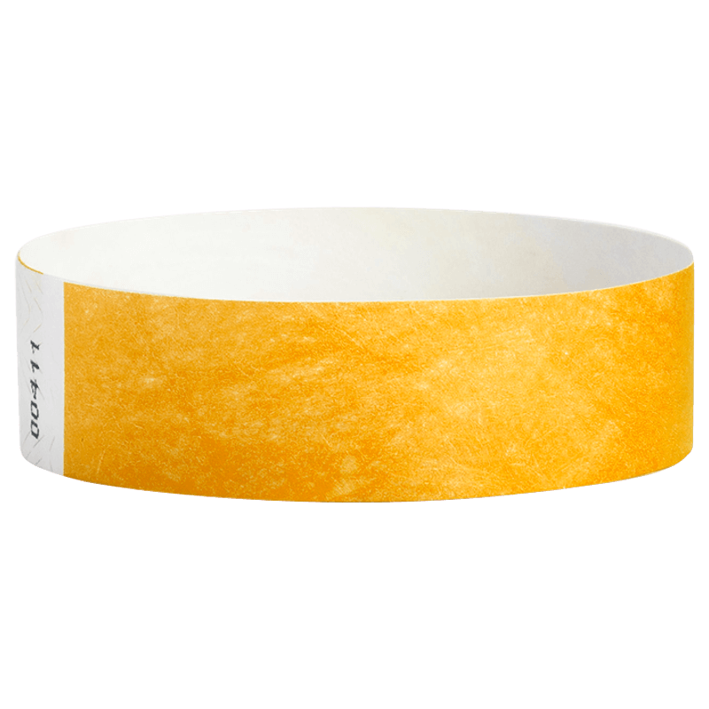 Tyvek3-4SolidGoldenrodWristband
