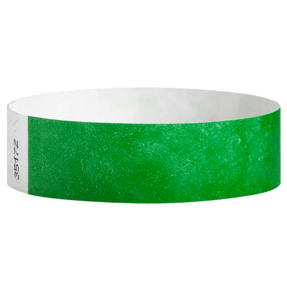 Tyvek3-4SolidKellyGreenWristband