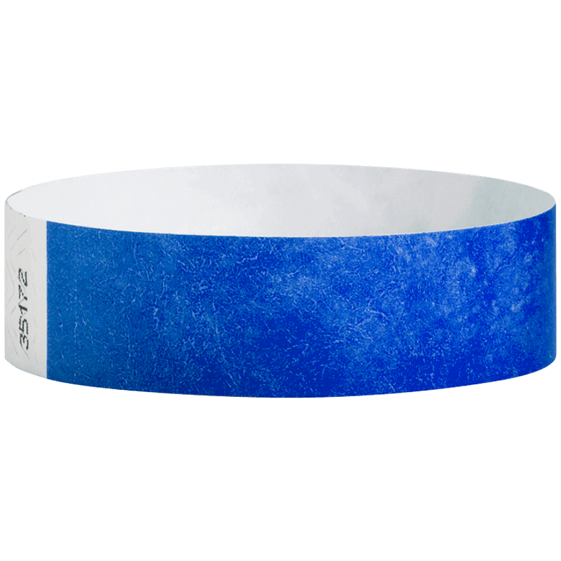 Tyvek3-4SolidMarineBlueWristband