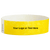 Tyvek3-4SolidPantoneYellowWristbandCustom