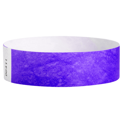 Tyvek3-4SolidPurpleWristband