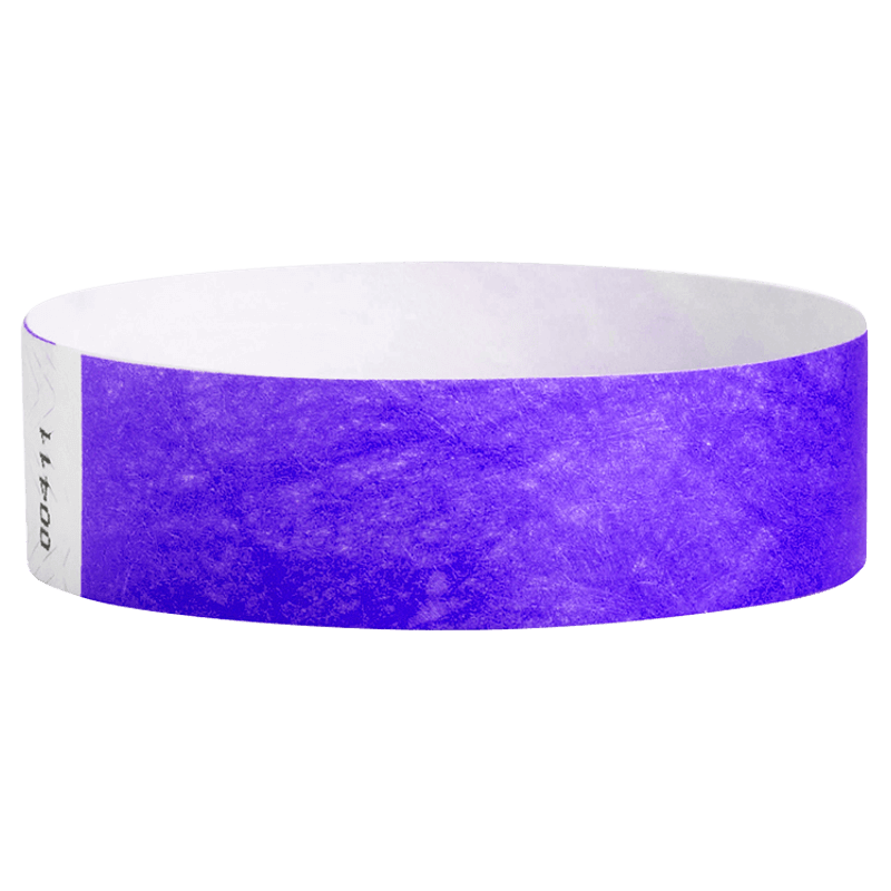 Tyvek3-4SolidPurpleWristband