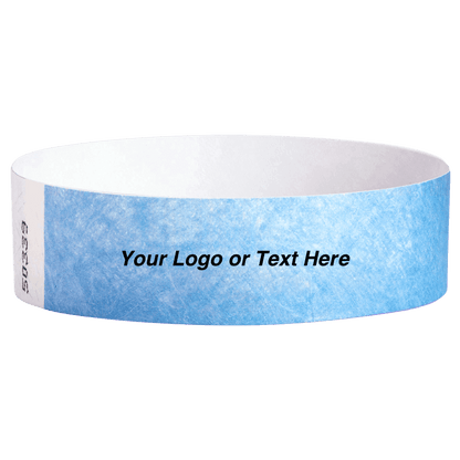 Tyvek3-4SolidSkyBlueWristbandCustom