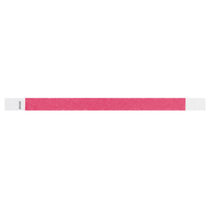 solid tyvek wristband in cranberry
