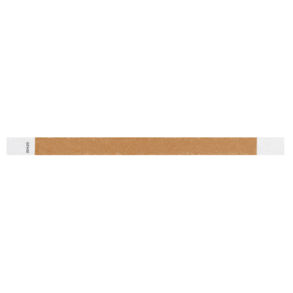 solid tyvek wristband in mocha