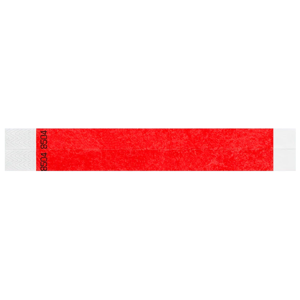 Duplicate Numbers - 3/4" Tyvek® Wristbands