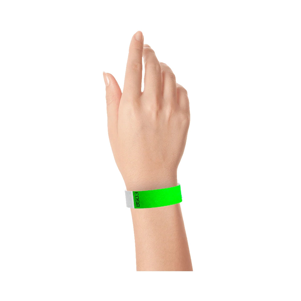 Duplicate Numbers - 3/4" Tyvek® Wristbands
