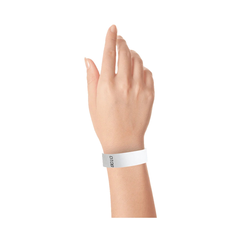 Duplicate Numbers - 3/4" Tyvek® Wristbands