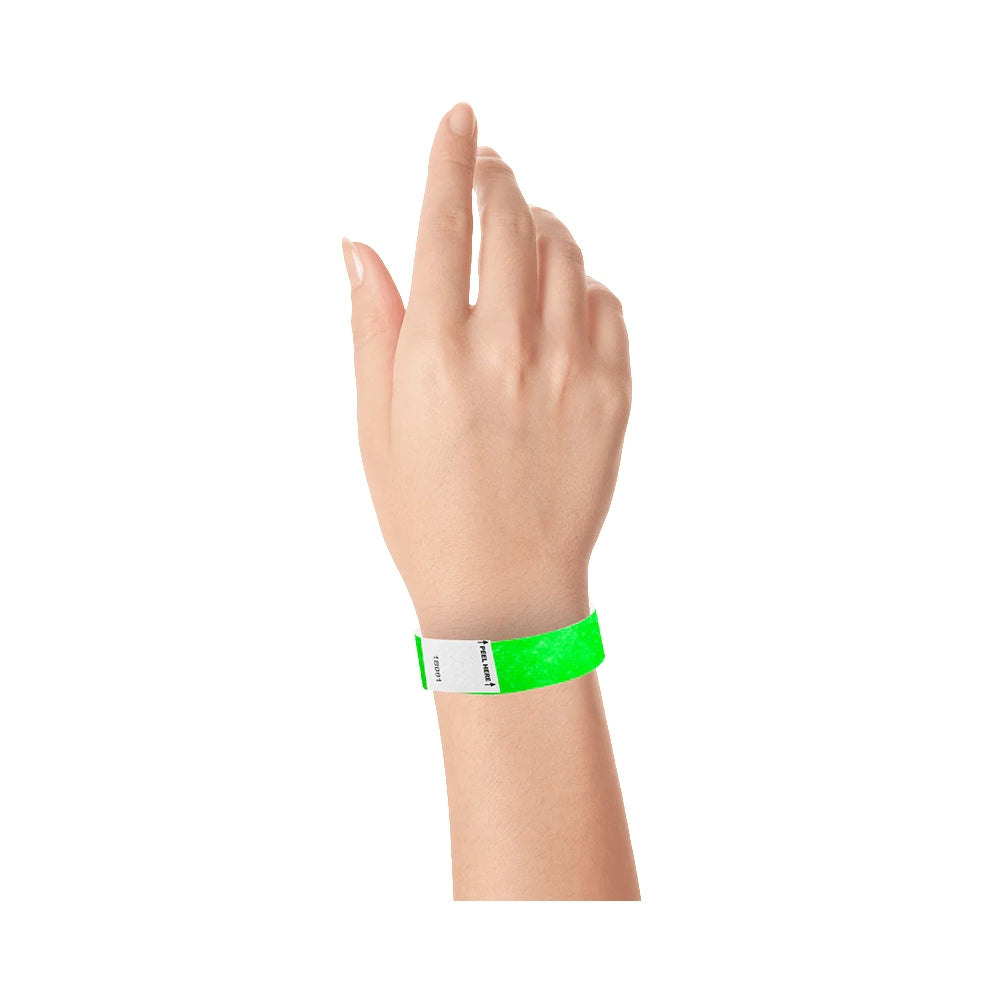 Litter Free - 3/4" Tyvek® Wristbands
